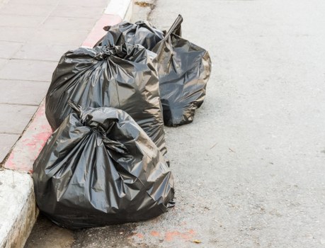 Residents disposing of furniture in Fitzrovia