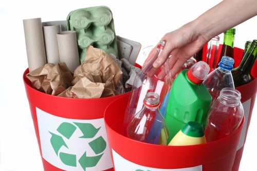 Specialized waste management equipment for commercial use